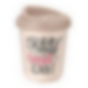 Термостакан с декором 300 мл (Темно-бежевый)