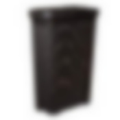 Корзина для белья Curver Rattan Style, 40л темно-коричневая