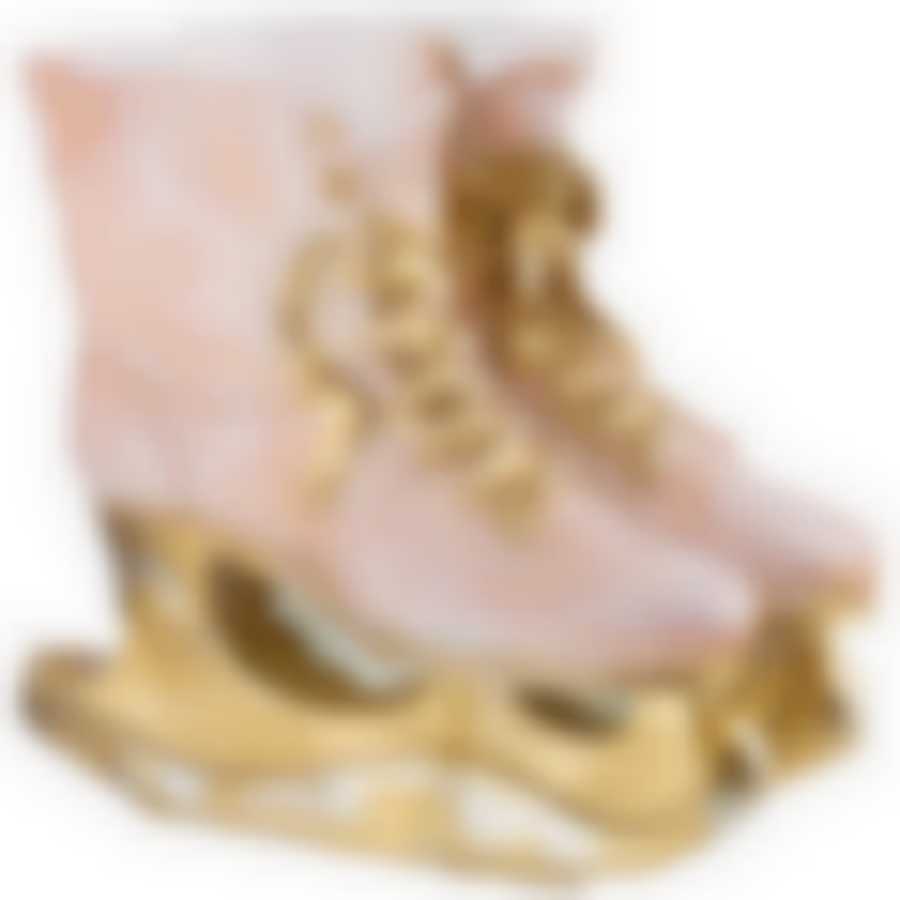 Кашпо новогоднее Коньки высота 24 см