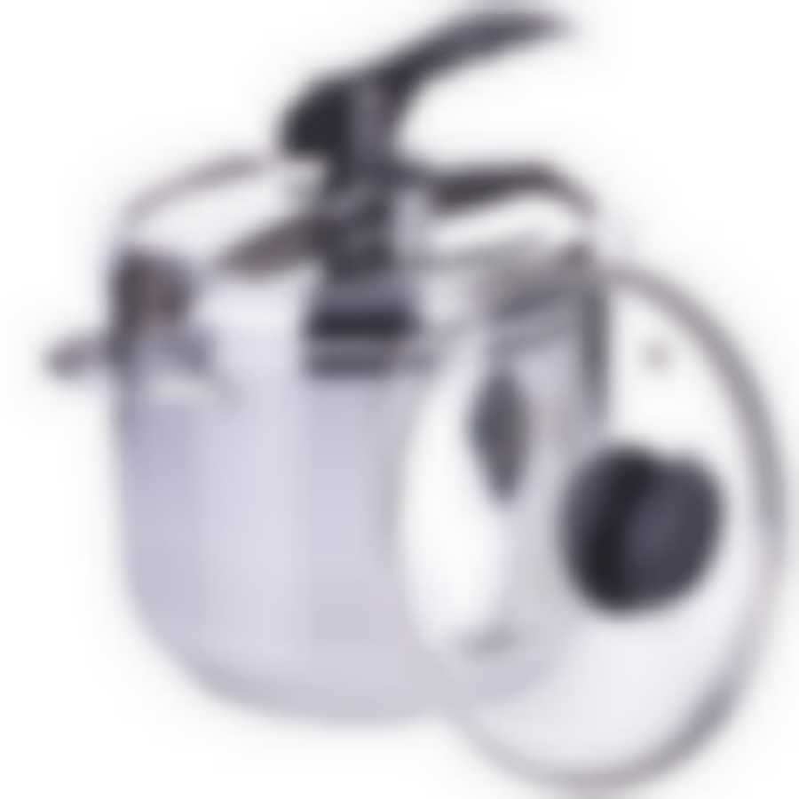 Скороварка 2в1 7л.+ стек. крышка ТУРЦИЯ