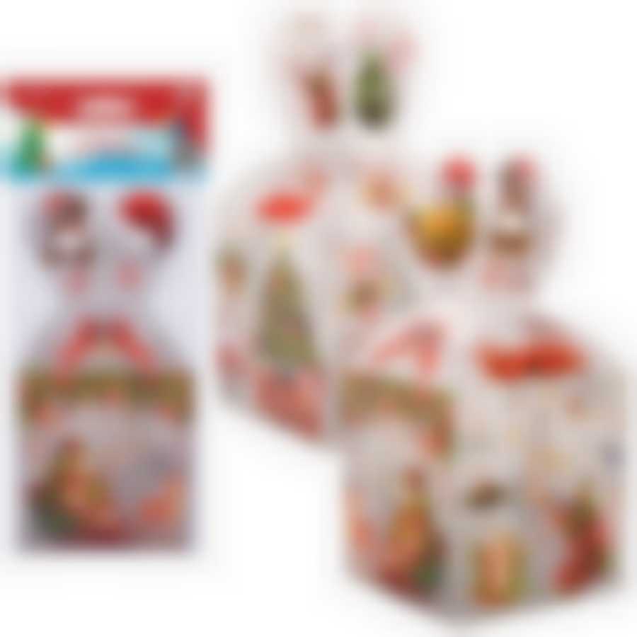 Коробка для подарков. Размер 9х9х18см NEW