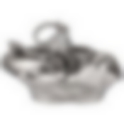 Блюдо Осьминог 37*33 см. высота=16,5 см. серия Dal mare 