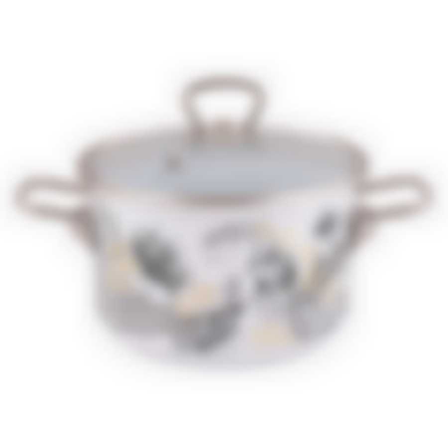 Кастрюля эмал цил Botany 3,0л TM Appetite 1SD185S