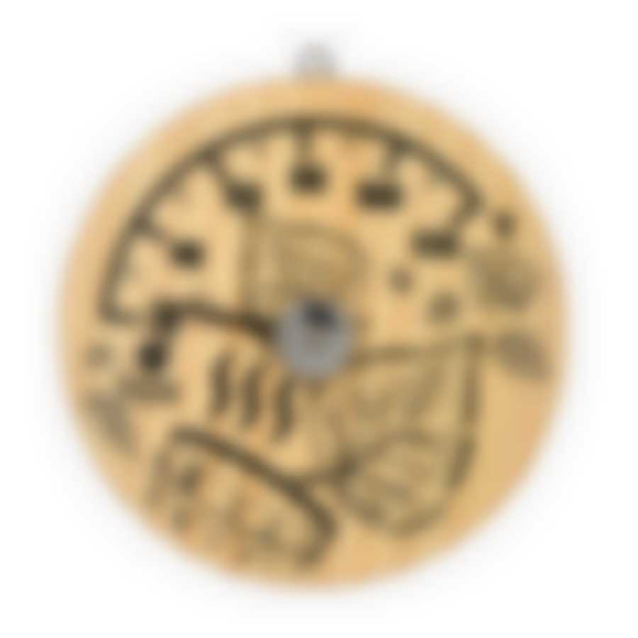 Термометр "Листья", 14х14х2,5 см