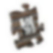 Фоторамка в виде пазла