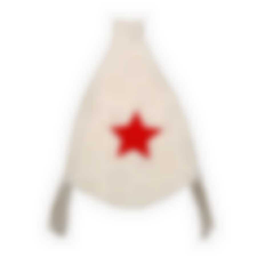 Шапка "Будёновка" белая