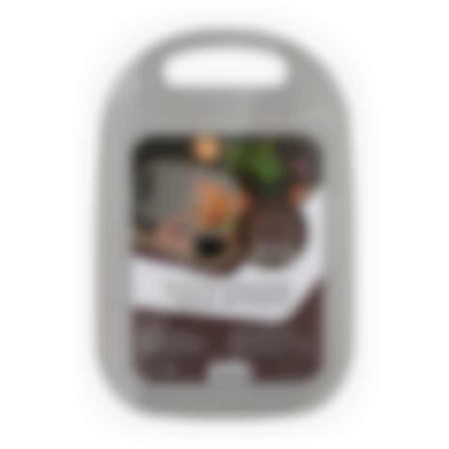 Доска разделочная, пластик, серая