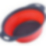 Дуршлаг силикон с ручками, КРАСНЫЙ.MB