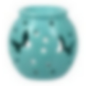 Аромалампа "Бабочки", бирюзовая, 8x8x8 см