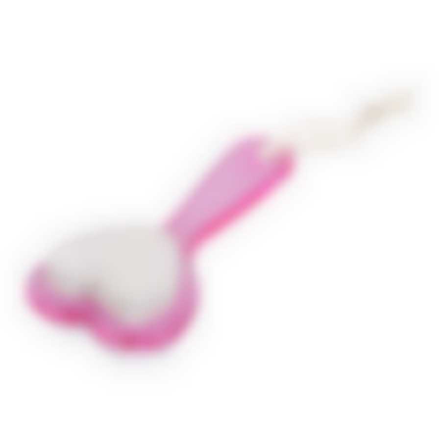 Пемза со щеткой на ручке, 15 см