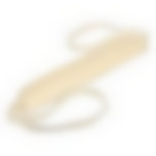 Мочалка из люфы, лента с х/б ручками, овальная, 38х9 см (96х9 см с ручками), medium