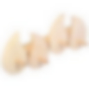 Вешалка "Огонек", 4 крючка, 47х20х7см, липа