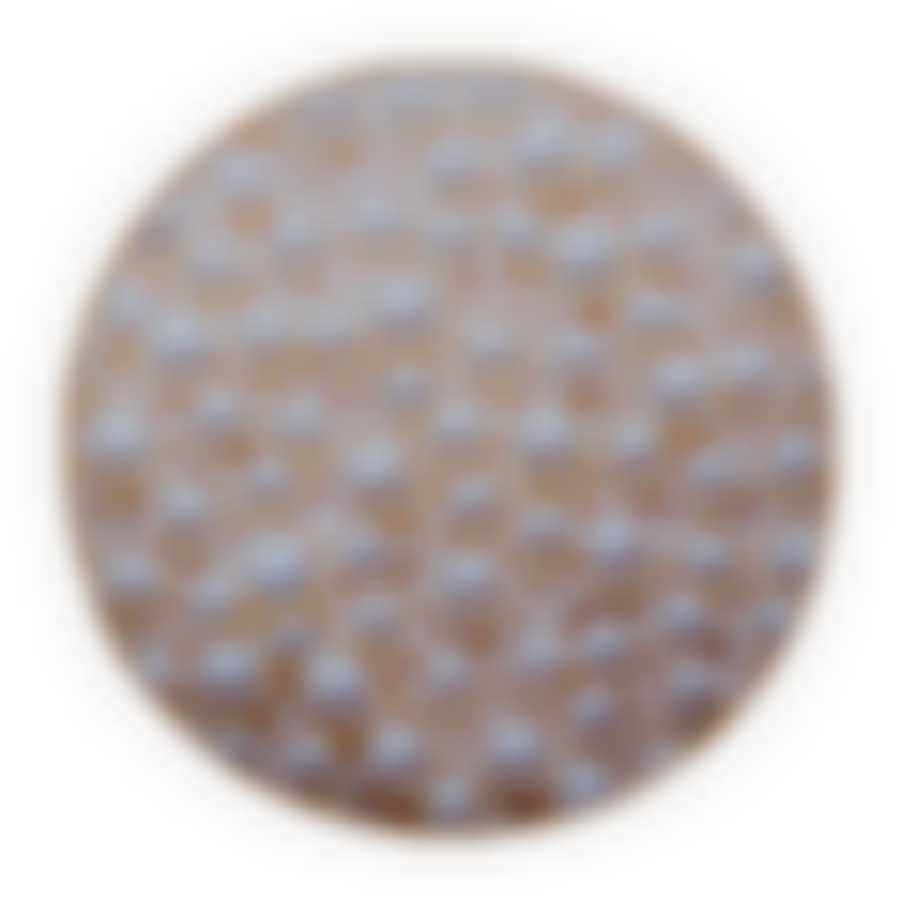 Коврик влаговпитывающий  "Velur SPA"  D 60см, круглый "Жемчуг"