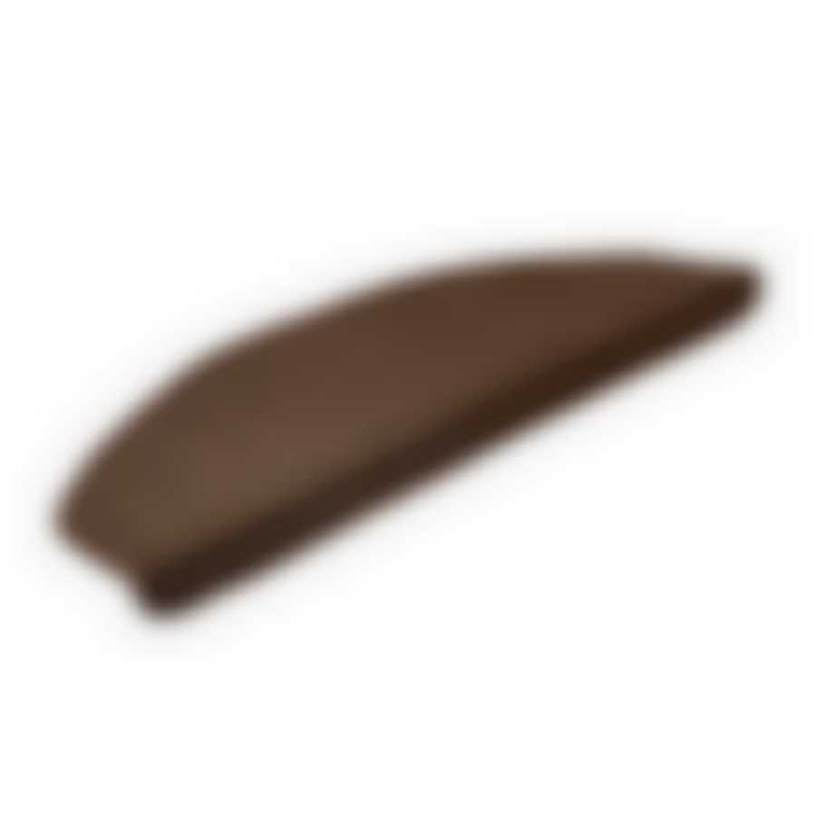 Коврик на ступеньку 25*65см, коричневый