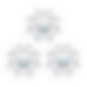 Комплект декоративных зеркал "Бордо"