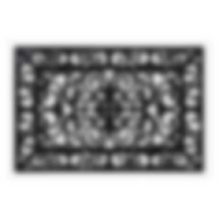 Коврик грязесборный, ажурный  40*60 см, черный