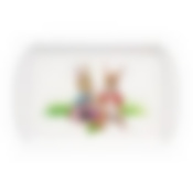 Поднос сервировочный "Семейка зайцев"