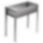 Мангал "ТИТАН" стационарный большой, 70х32х76 см