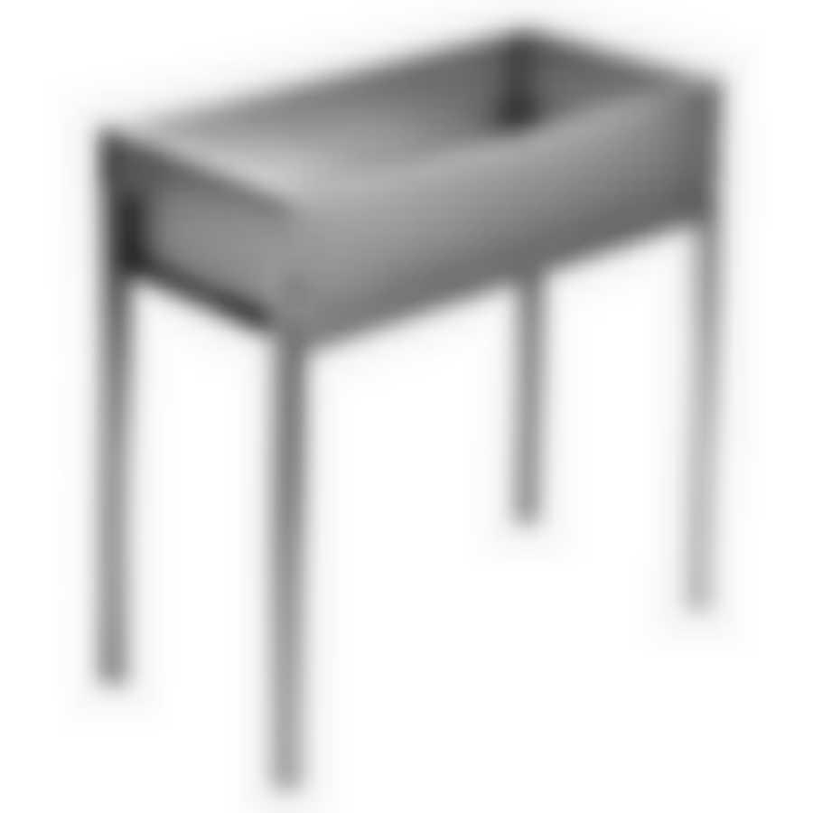 Мангал "ТИТАН" стационарный большой, 70х32х76 см