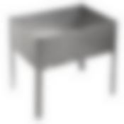 Мангал 350х250х350 мм, сборный, без шампуров, в термопленке