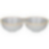 Менажница для закусок, соусов 2 секции bronco Soul kitchen 16*8*4 см 70 мл серый 