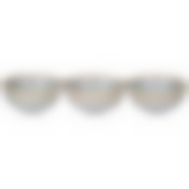 Менажница для закусок, соусов 3 секции bronco Soul kitchen 24*8*4 см 70 мл серый 