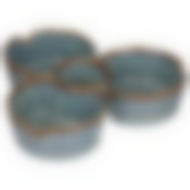 Менажница 4 секции bronco Soul kitchen 22*5 см синяя 