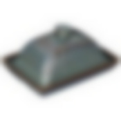 Масленка bronco Soul kitchen 16*11*7,5 см синяя 