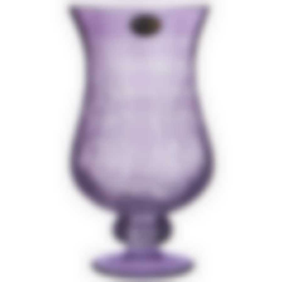 Ваза Amfora cracle blue высота 31см