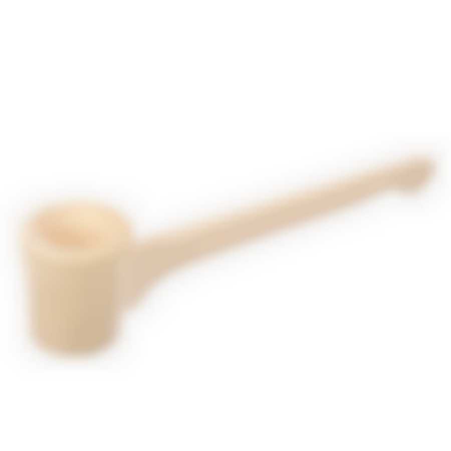 Ковш - черпак точёный, 0,25 л, с горизонтальной ручкой, липа