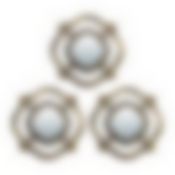 Комплект декоративных зеркал "Канны"