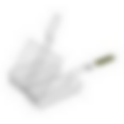 Решетка-гриль универсальная, НЕРЖАВЕЮЩАЯ сталь 58x30x25x5,5 cм