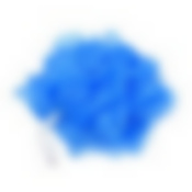 Мочалка для душа Бант цветной, d-12 см, soft