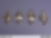 Набор настенных крючков "ЧАЙНИКИ" из 4 шт.высота=7,8,9 см.