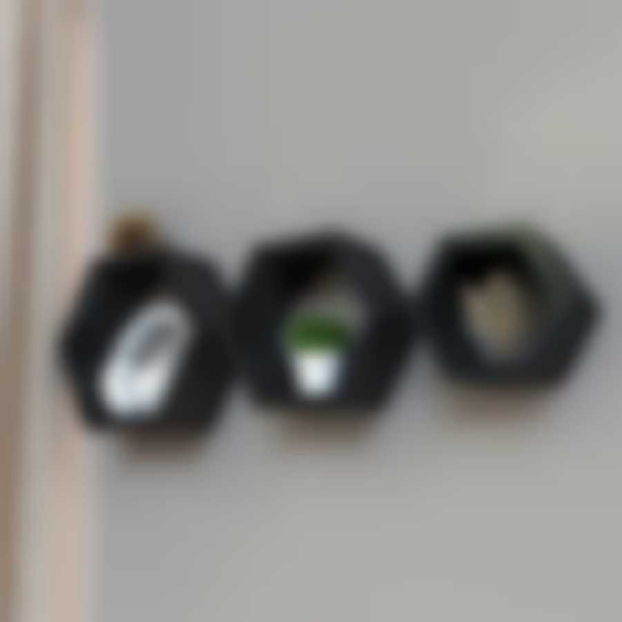 QWERTY Комплект полок "Москва" цвет чёрный