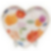 Тарелка сердце 18 см 