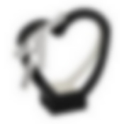 Пакет для цветов "Сердце"