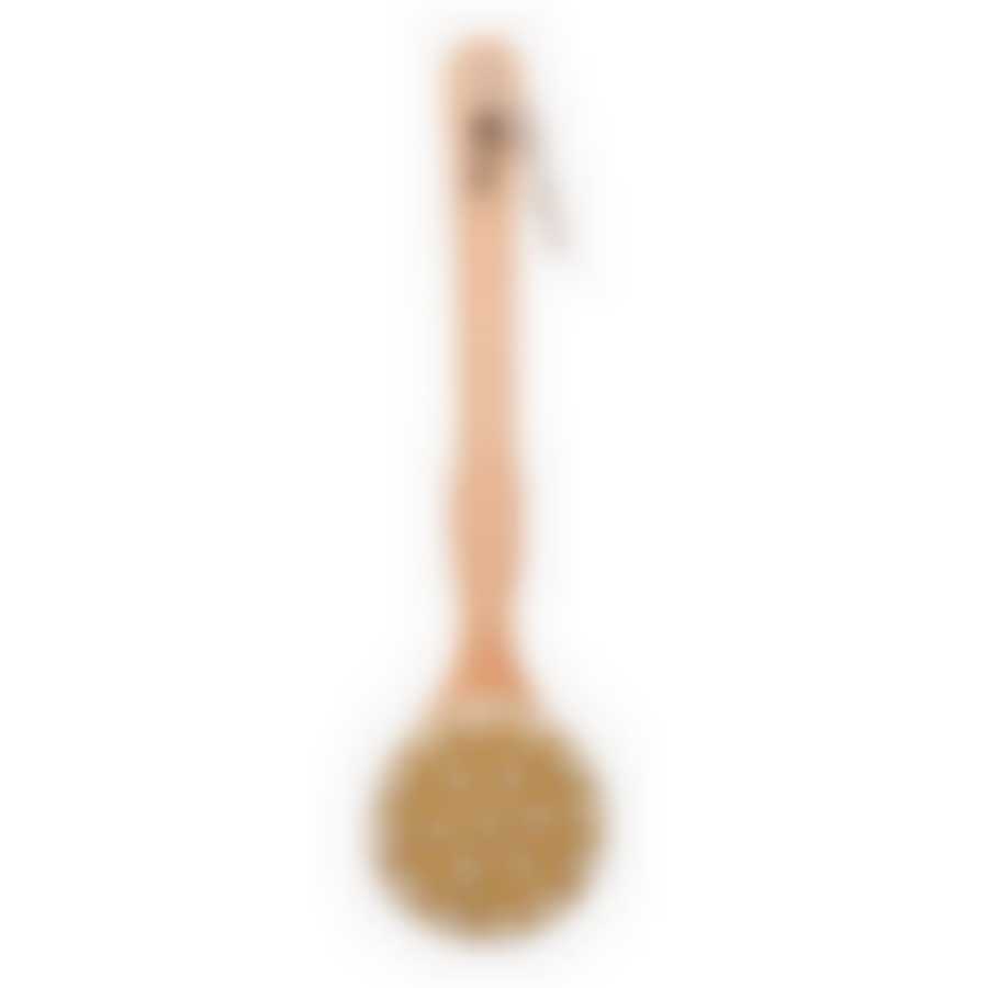 Щетка деревянная, комбинированная с массажером, 41 см.