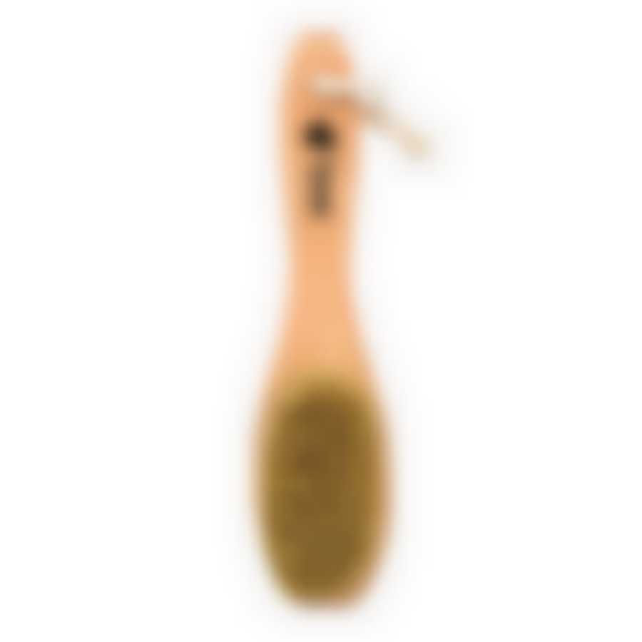 Щетка деревянная двусторонняя с массажером, 22 см