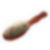 Расческа деревянная, массажная, 22,5х6х3,5 см, овал, с деревянными зубчиками