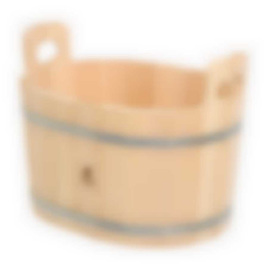 Ушат "шайка", 20 л, овал, липа