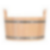 Ушат "шайка", 12 л, с пластиковой вставкой, липа