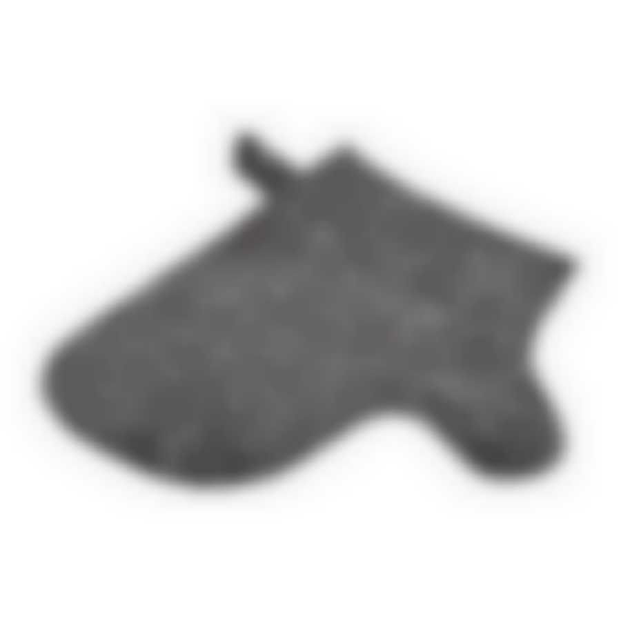 Рукавица для сауны серая