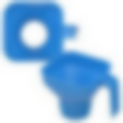 Воронка для банок «Квадрат» 5цв. NEW