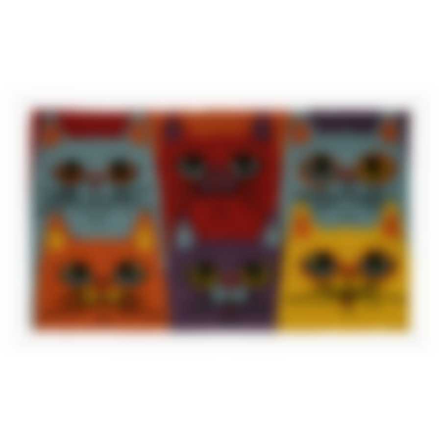 Коврик кокосовый "Котики" 35*60см, ворс 1,5см