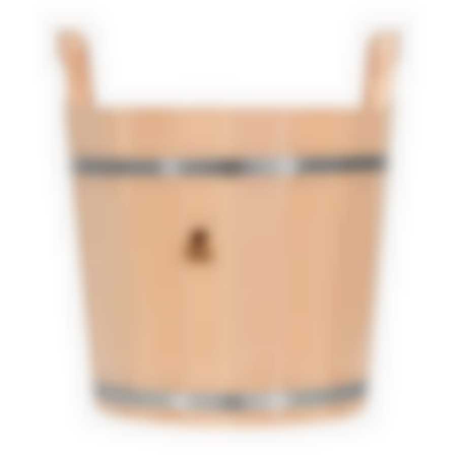 Запарник 12 л, с пластиковой вставкой, липа