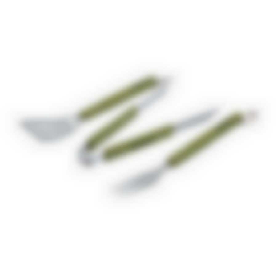 Набор (вилка, лопатка, щипцы)