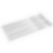 Набор плоских шампуров 600x15x2 мм из НЕРЖАВЕЮЩЕЙ СТАЛИ, 6 штук в ПВХ коробке