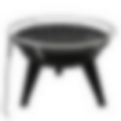 Костровая чаша  гриль с кочергой, чугун,  Ø 640 х  580 мм