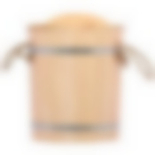 Запарник 16 л, "Hot Pot", с крышкой, липа